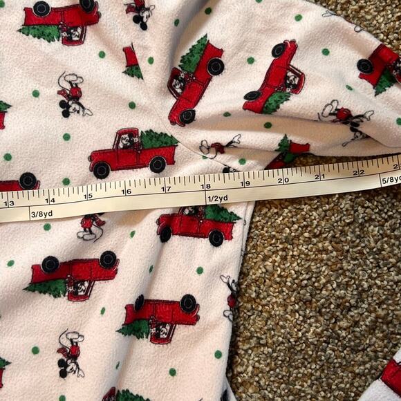 Disney Mickey Mouse Christmas Red Truck Women's Pajama Set.  Size XS - Picture 6 of 9